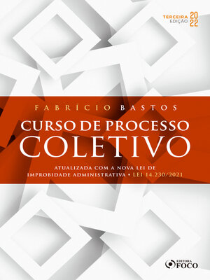 cover image of Curso de processo coletivo